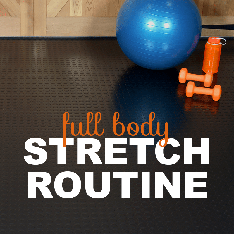 black textured vinyl flooring for your workout area
