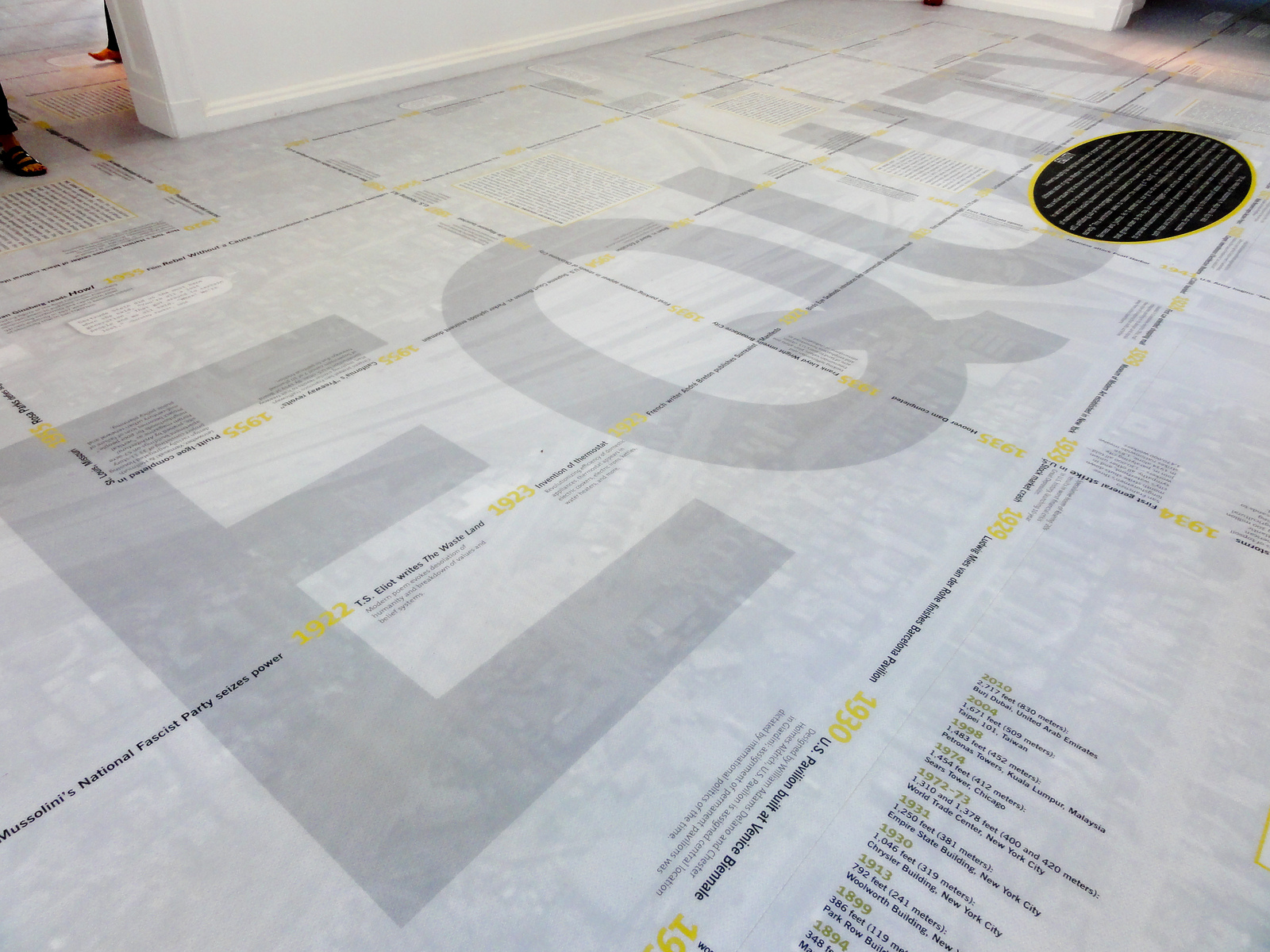 G-Floor Graphic printed museum flooring