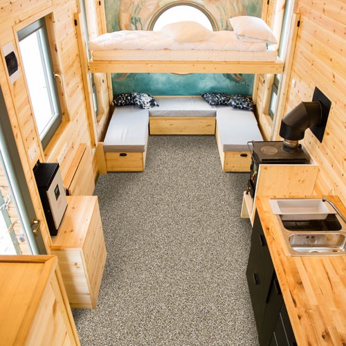 G-Floor Graphic tiny house flooring