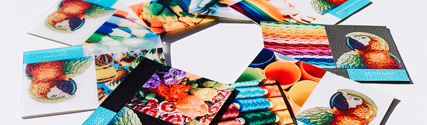 multiple G-Floor Graphic samples