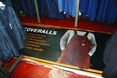 carhartt floor sticker