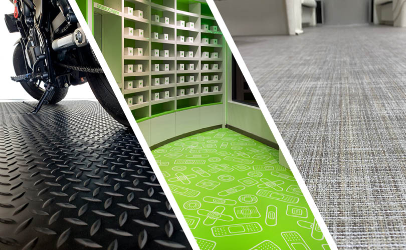 G-Floor flooring for your garage, motorcycle, business, pharmacy, or boat