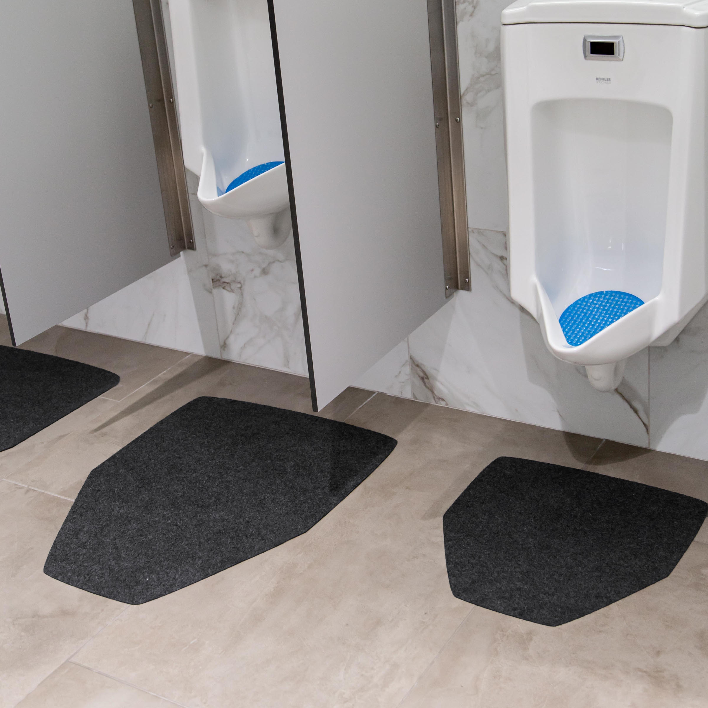 Drip & Dry urinal mats