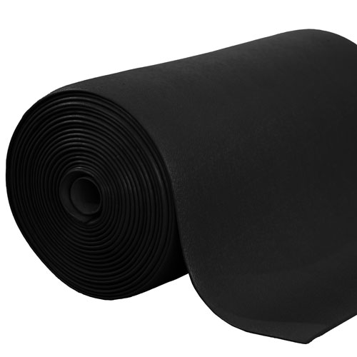 black-carpet-bonded-foam-roll-for-gymnastics-flooring
