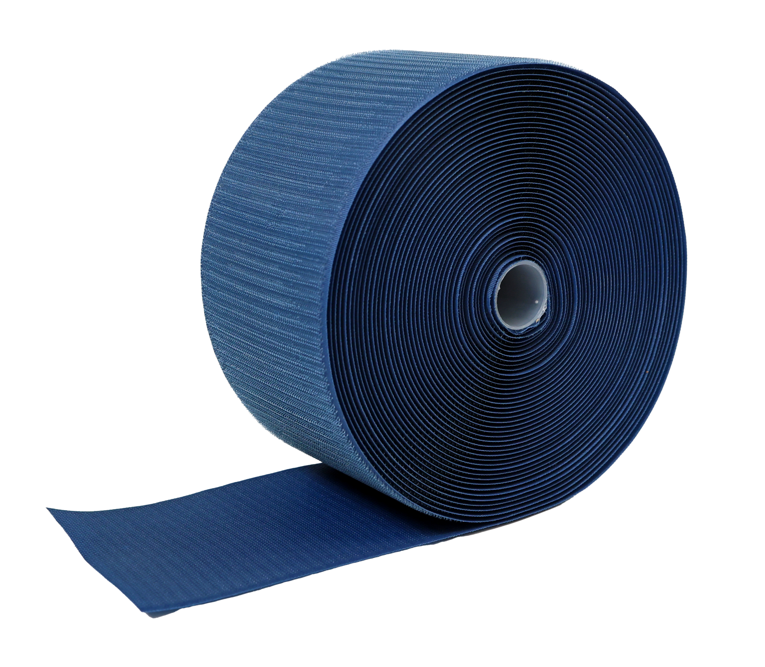 Blue G-Floor® Sport hook tape roll used to secure carpet bonded foam flooring.